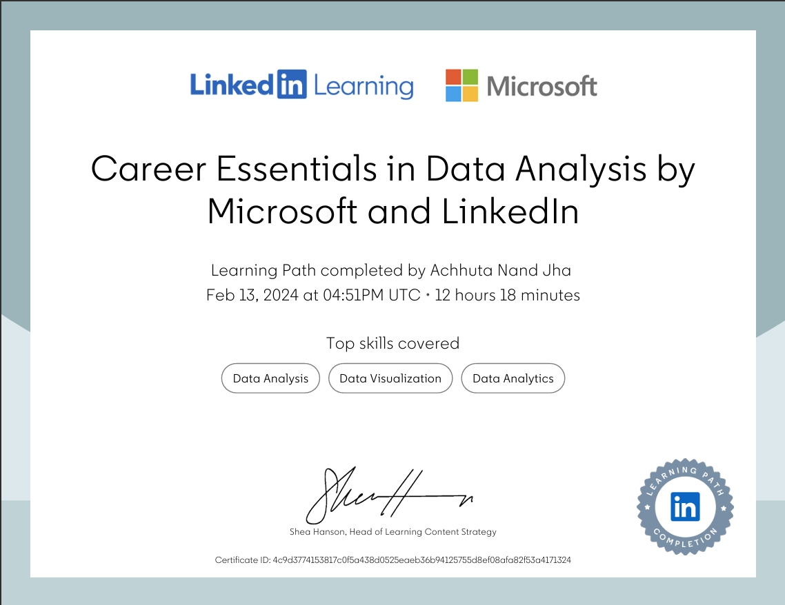 Career Essentials Data